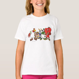 LOONEY TUNES™グループ野球写真 Tシャツ