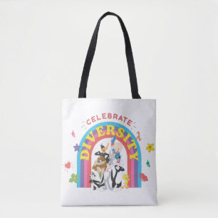 LOONEY TUNES™ – ダイバ祝シティプライドレインボー トートバッグ