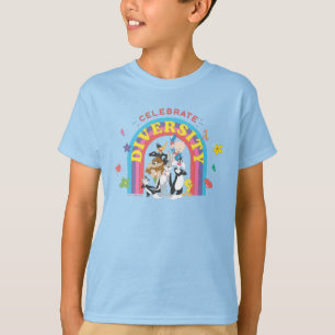 LOONEY TUNES™ – ダイバ祝シティプライドレインボー Tシャツ