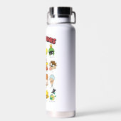 LOONEY TUNES™ヘッドショット ウォーターボトル (背面)