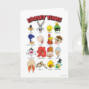 LOONEY TUNES™ヘッドショット カード