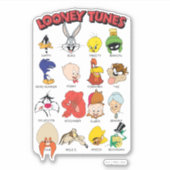 LOONEY TUNES™ヘッドショット シール (正面)