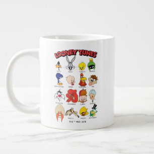 LOONEY TUNES™ヘッドショット ジャンボコーヒーマグカップ