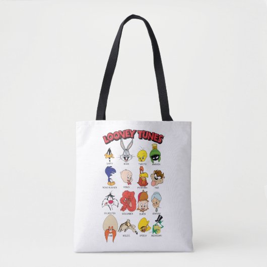 LOONEY TUNES™ヘッドショット トートバッグ (正面)