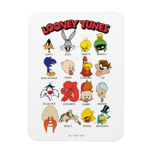 LOONEY TUNES™ヘッドショット マグネット