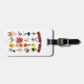 LOONEY TUNES™ヘッドショット ラゲッジタグ (正面横)