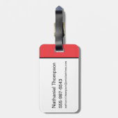 LOONEY TUNES™ヘッドショット ラゲッジタグ (裏面縦)