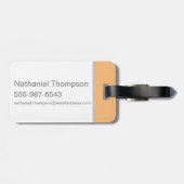 LOONEY TUNES™レトロ笑| WILE E.COYOTE™ ラゲッジタグ (裏面横)