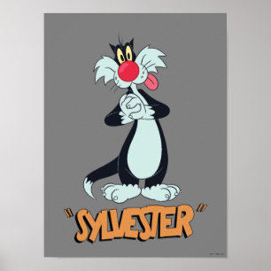 LOONEY TUNES™レトロ シルベスター™ ポスター