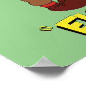 LOONEY TUNES™レトロ | ELMER FDD™ ポスター (角)