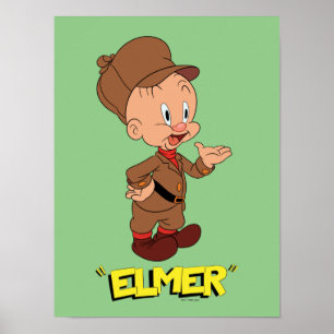 LOONEY TUNES™レトロ ELMER FDD™ ポスター