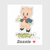 LOONEY TUNES™レトロ | Porky Pig シール (シート)