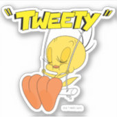 LOONEY TUNES™レトロ | TWEETY™ シール (正面)