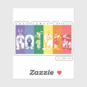 LOONEY TUNES™ – 全来色の愛 シール (シート)