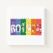 LOONEY TUNES™ – 全来色の愛 ノートブック (裏面)