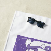 LOONEY TUNES™ – 全来色の愛 ビーチタオル (インサイチュ)