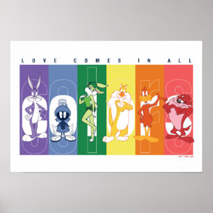 LOONEY TUNES™ – 全来色の愛 ポスター