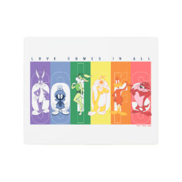 LOONEY TUNES™ – 全来色の愛 メタルプリント