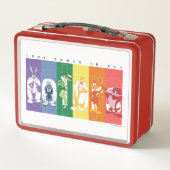 LOONEY TUNES™ – 全来色の愛 メタルランチボックス (裏面)