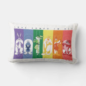 LOONEY TUNES™ – 全来色の愛 ランバークッション (裏面)