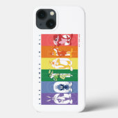 LOONEY TUNES™ – 全来色の愛 Case-Mate iPhoneケース (裏面)