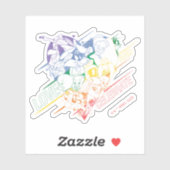 LOONEY TUNES™ – 愛と祝 シール (シート)