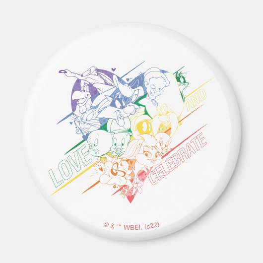 LOONEY TUNES™ – 愛と祝 マグネット (正面)