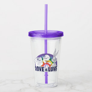 LOONEY TUNES™ – 愛は愛 アクリルタンブラー