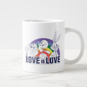 LOONEY TUNES™ – 愛は愛 ジャンボコーヒーマグカップ (右)
