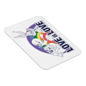 LOONEY TUNES™ – 愛は愛 マグネット (右側)