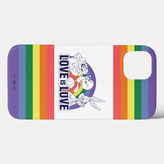 LOONEY TUNES™ – 愛は愛 Case-Mate iPhoneケース (裏面 (横))
