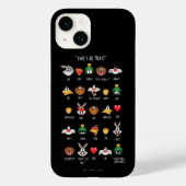 LOONEY TUNES™絵文字グラフ Case-Mate iPhoneケース (裏面)