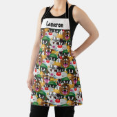 LOONEY TUNES™絵文字パターン エプロン (インサイチュ)