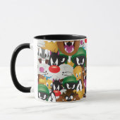 LOONEY TUNES™絵文字パターン マグカップ (左)