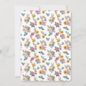 LOONEY TUNES™ | BUGS BUNNY™ Floral Baby Shower 招待状 (裏面)