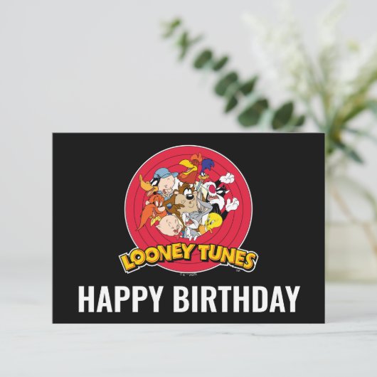 LOONEY TUNES™ Character Logo カード (スタンド正面)