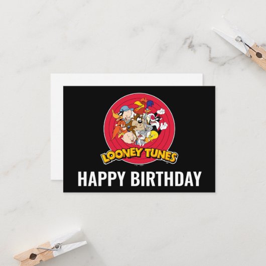 LOONEY TUNES™ Character Logo カード (正面/裏面インサイチュ)