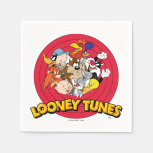 LOONEY TUNES™ Character Logo スタンダードカクテルナプキン