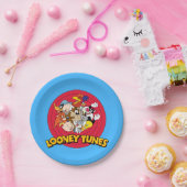 LOONEY TUNES™ Character Logo ペーパープレート (パーティー)