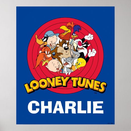 LOONEY TUNES™ Character Logo ポスター (正面)
