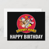 LOONEY TUNES™ Character Logo ポストカード (正面/裏面)