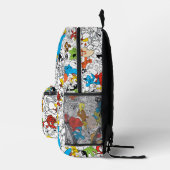 LOONEY TUNES™ Color Pop Pattern プリントバックパック (右)