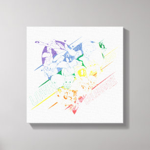LOONEY TUNES™ - Love and Celebrate キャンバスプリント