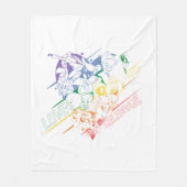 LOONEY TUNES™ - Love and Celebrate フリースブランケット (正面)