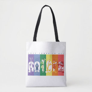 LOONEY TUNES™ - Love Comes In All Colors トートバッグ
