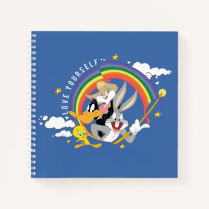 LOONEY TUNES™ - Love Yourselfプライドバッジ ノートブック