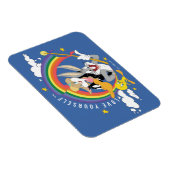 LOONEY TUNES™ - Love Yourselfプライドバッジ マグネット (右側)