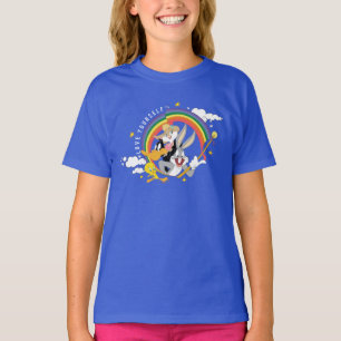 LOONEY TUNES™ - Love Yourselfプライドバッジ Tシャツ