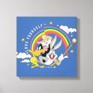 LOONEY TUNES™ - Love Yourself Pride Badge キャンバスプリント