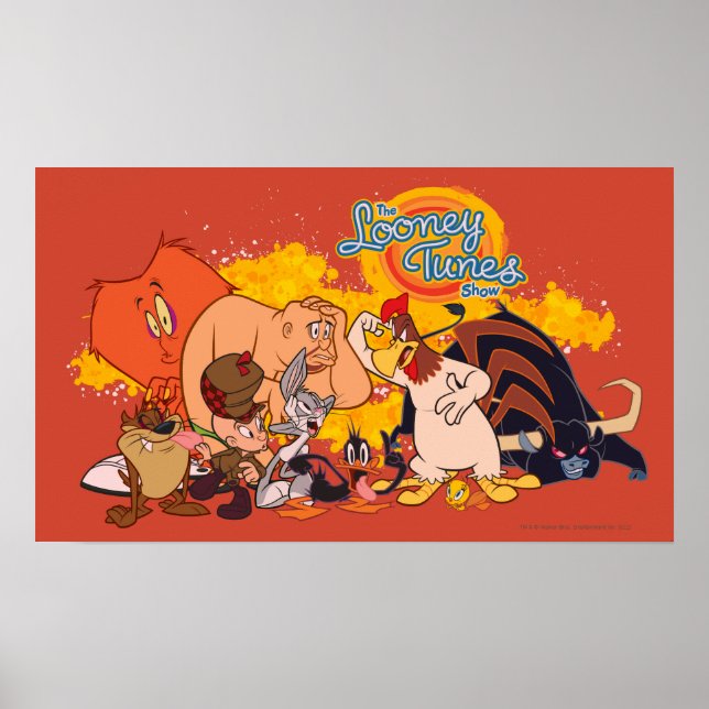 Looney Tunes Show Cast & Logo ポスター (正面)